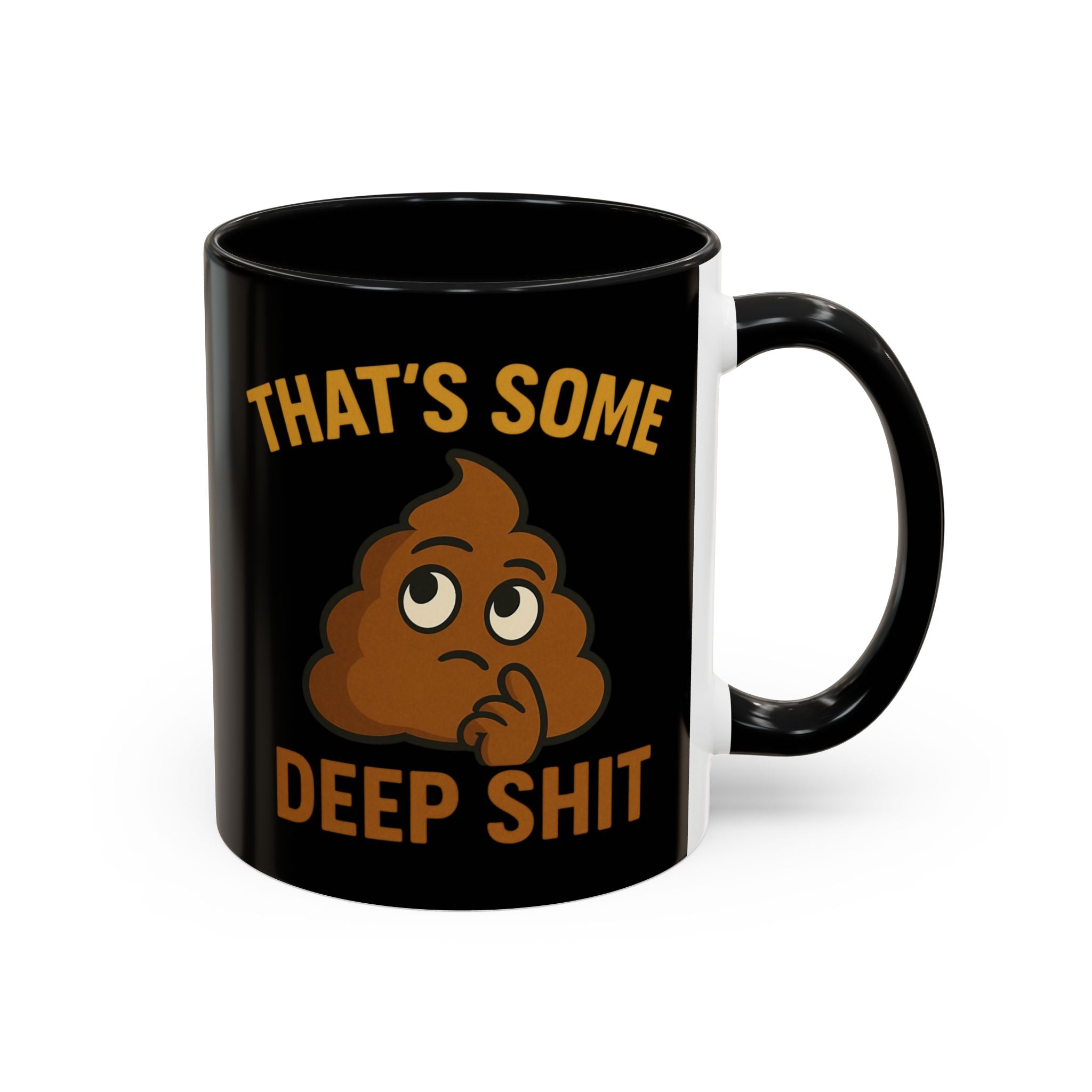 Deep Shit Emoji Mug