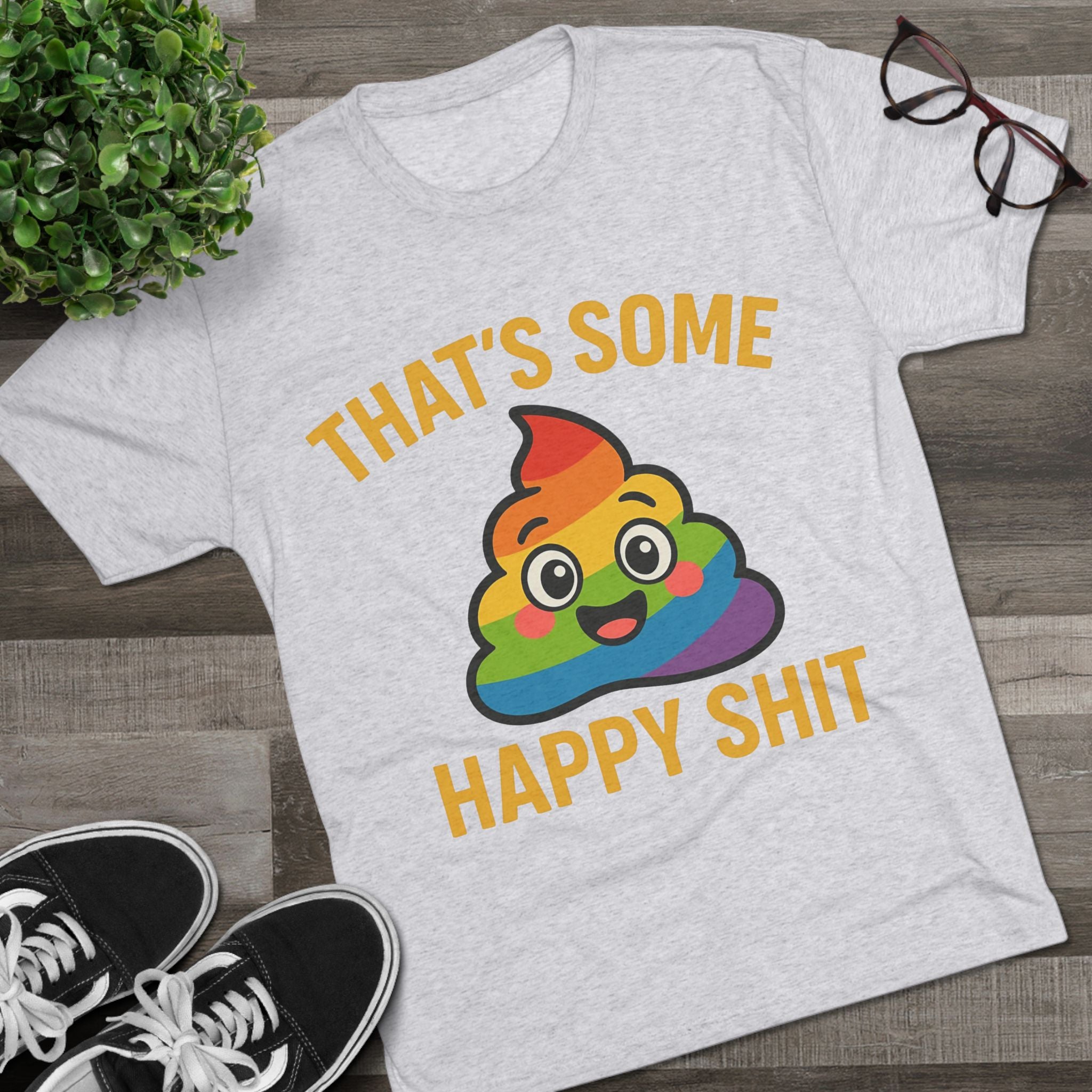 Happy Shit Graphic Tee