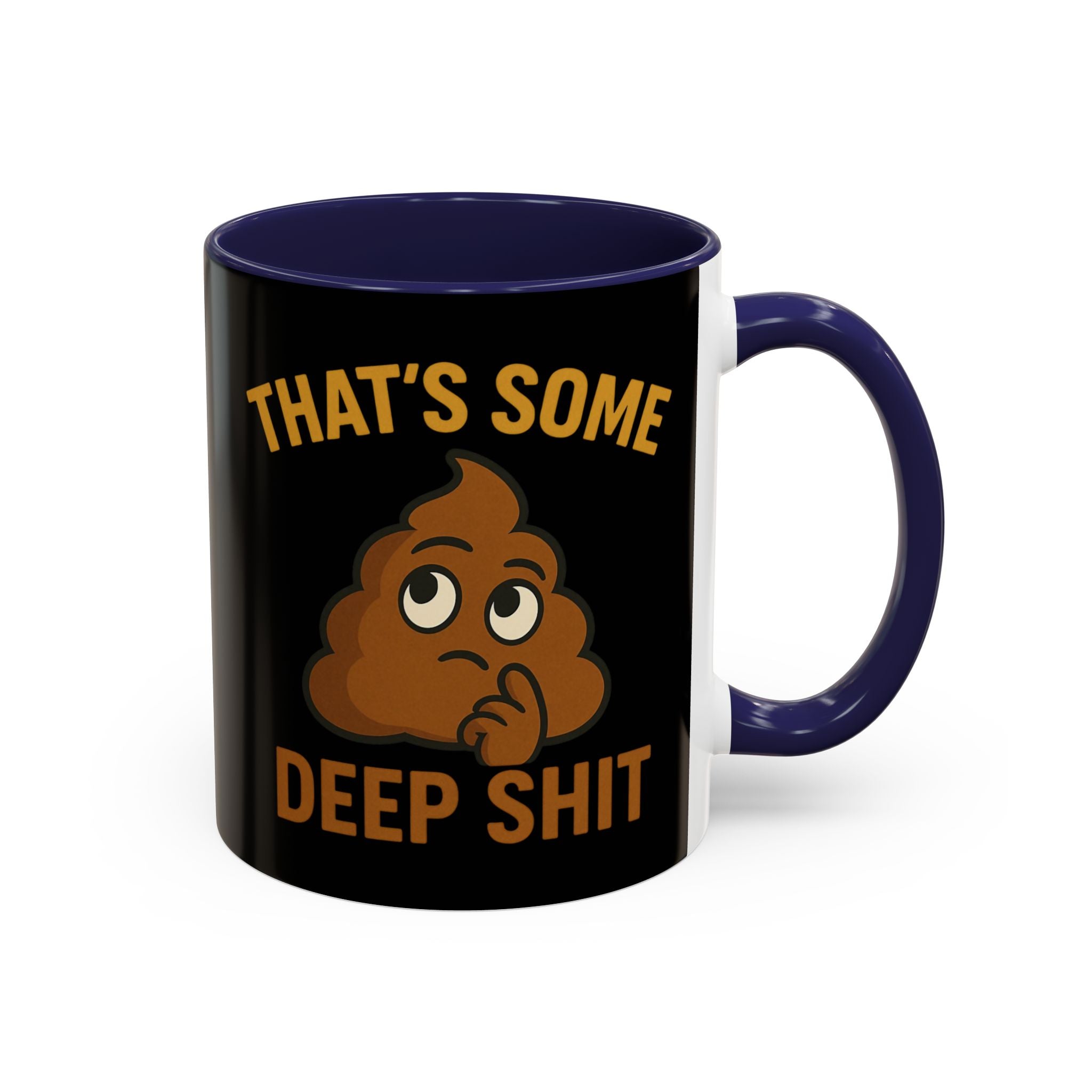 Deep Shit Emoji Mug