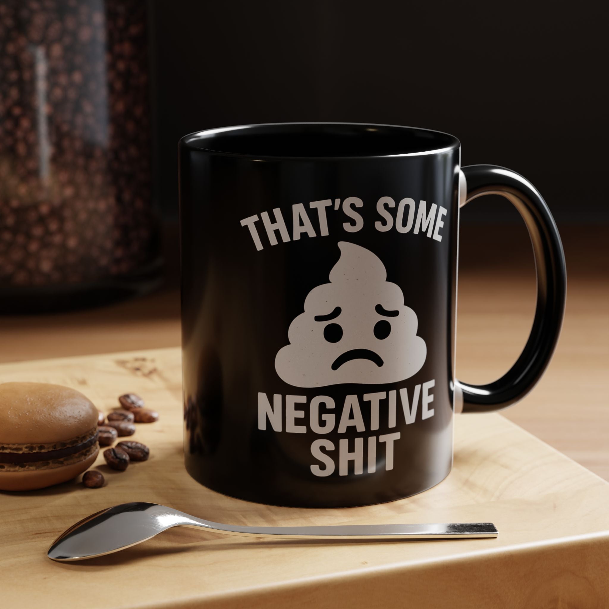 Negtive Shit Emoji Mug