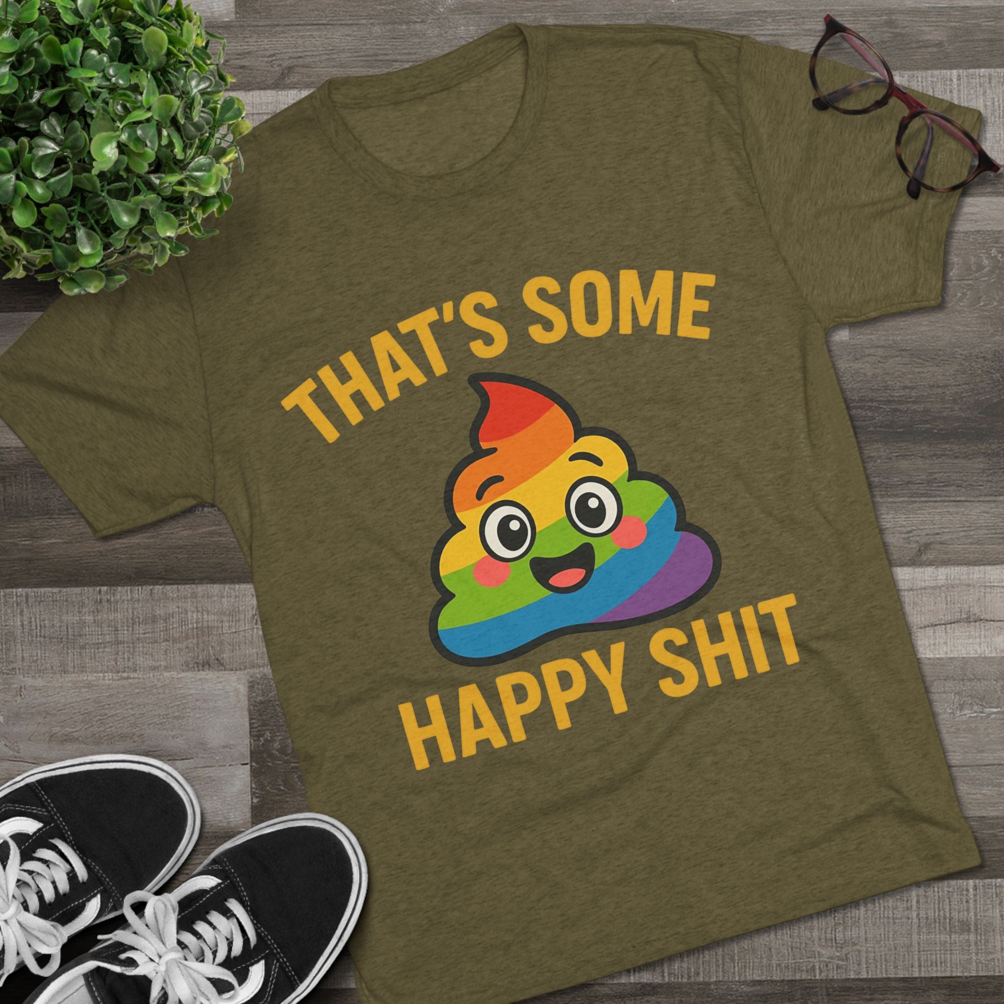Happy Shit Graphic Tee