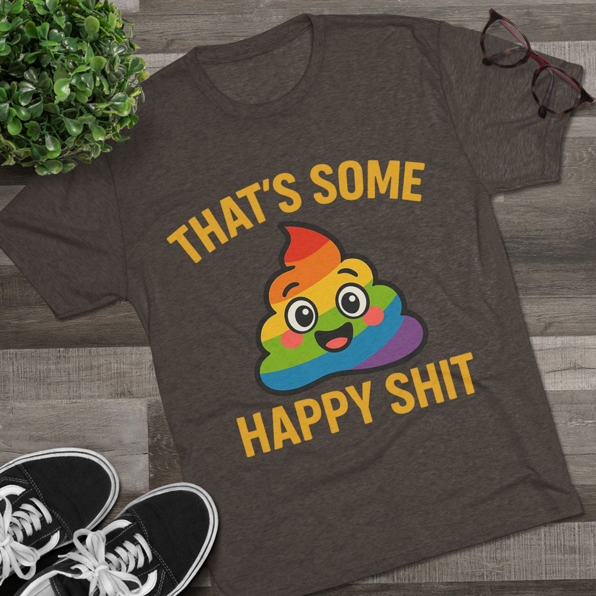 Happy Shit Graphic Tee