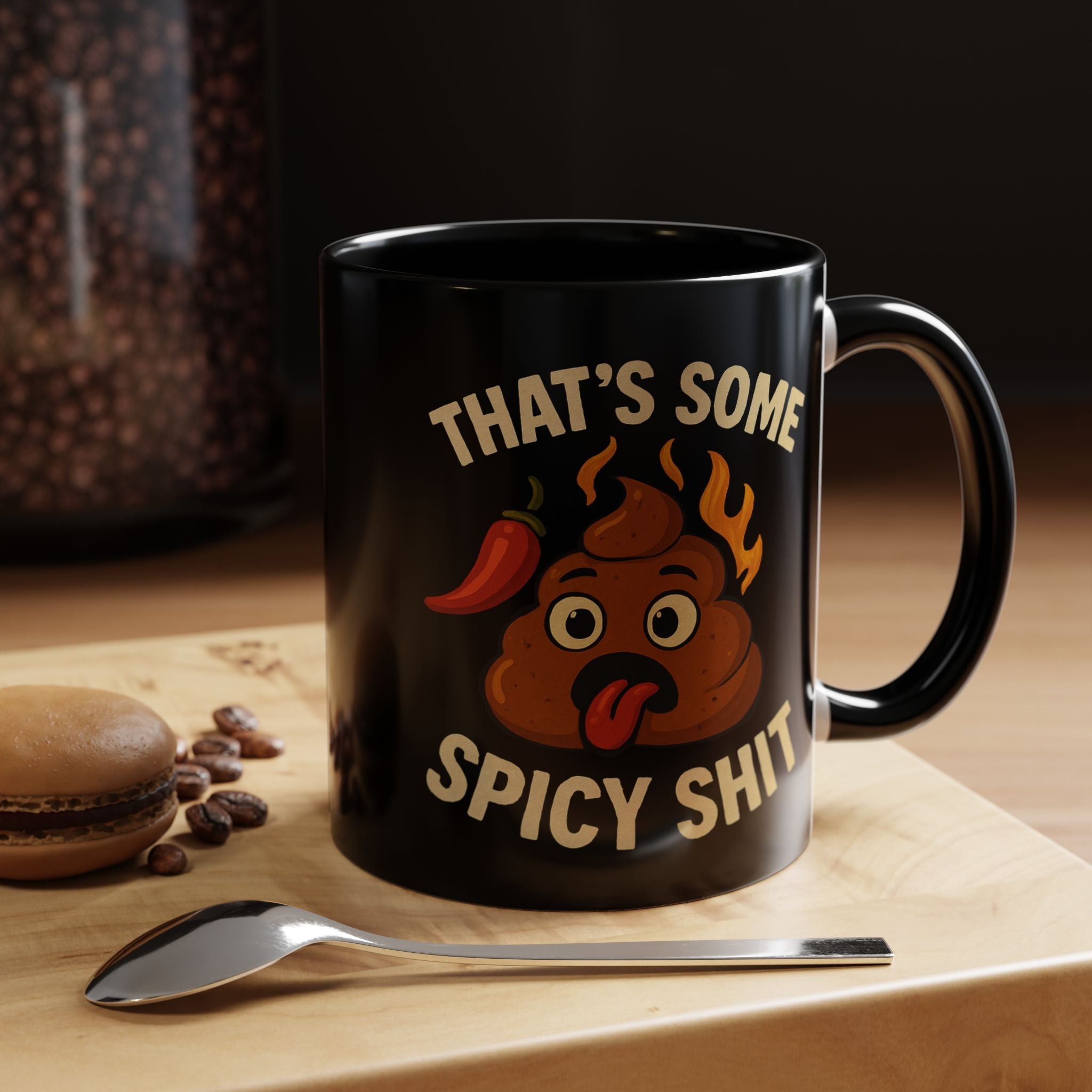 Spicy Shit Emoji Mug