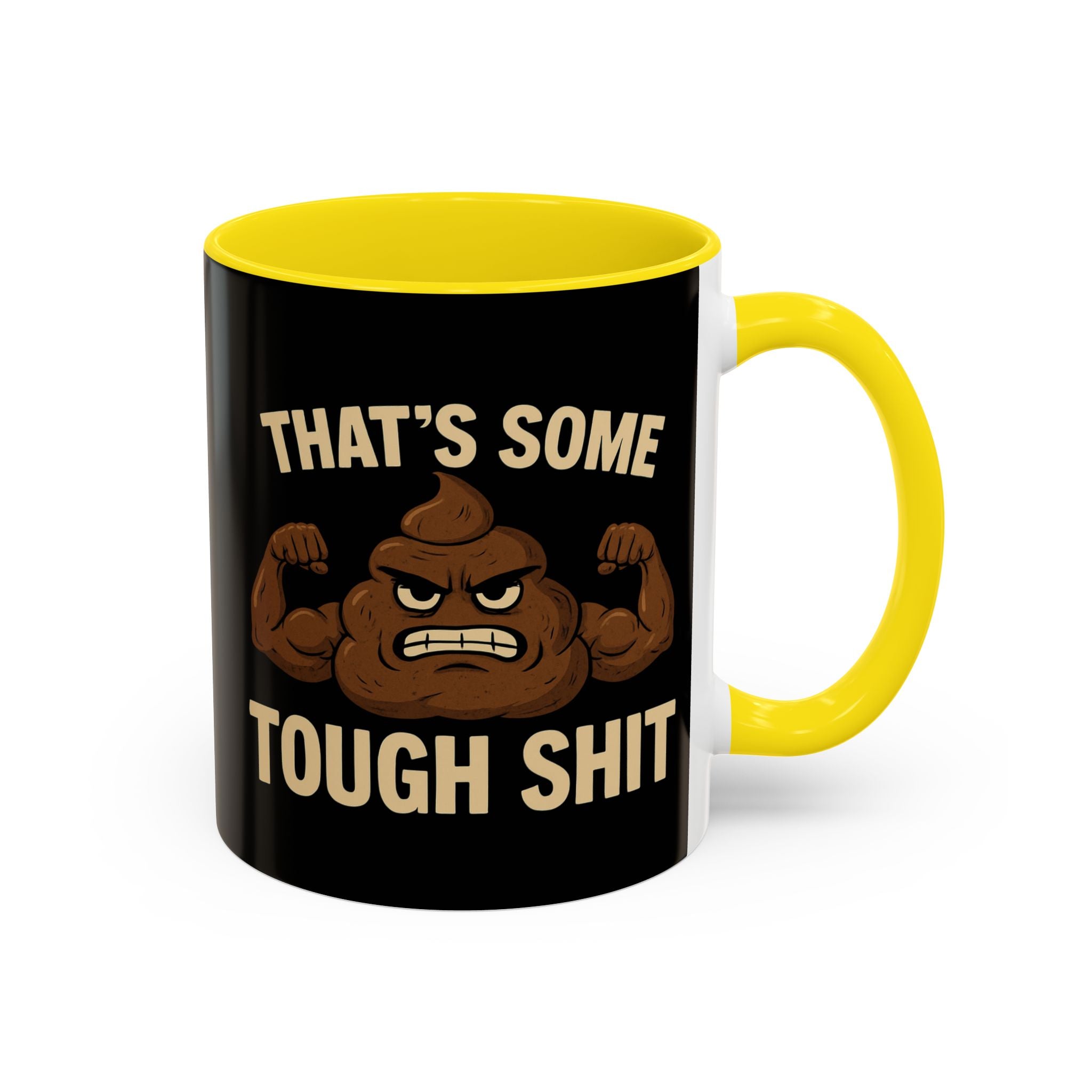 Tough Shit Emoji Mug