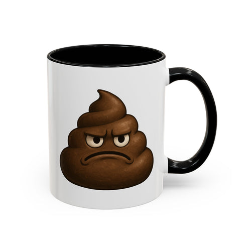 Angry Shit Emoji Mug