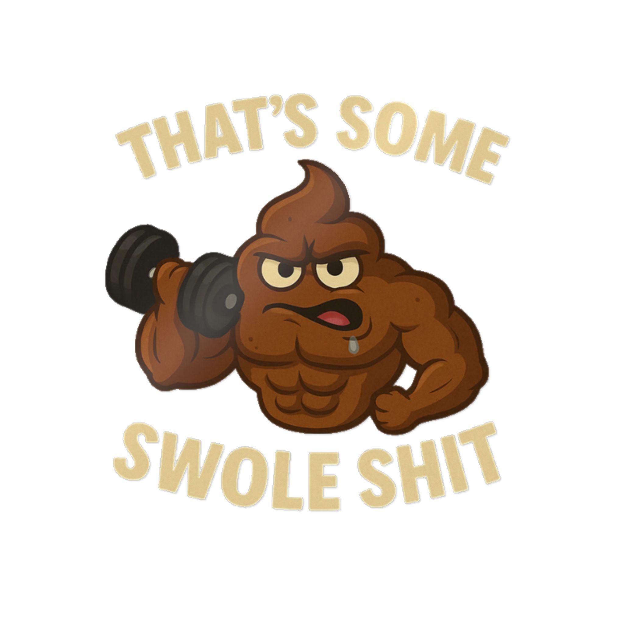 Swole Sticker A - Cutout