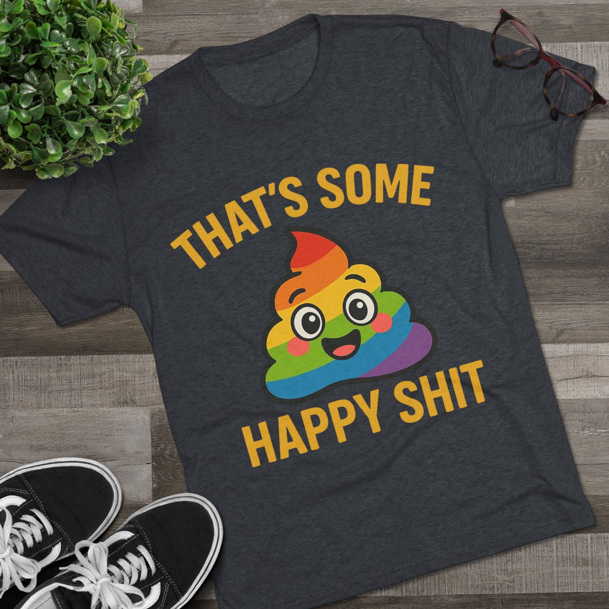 Happy Shit Graphic Tee