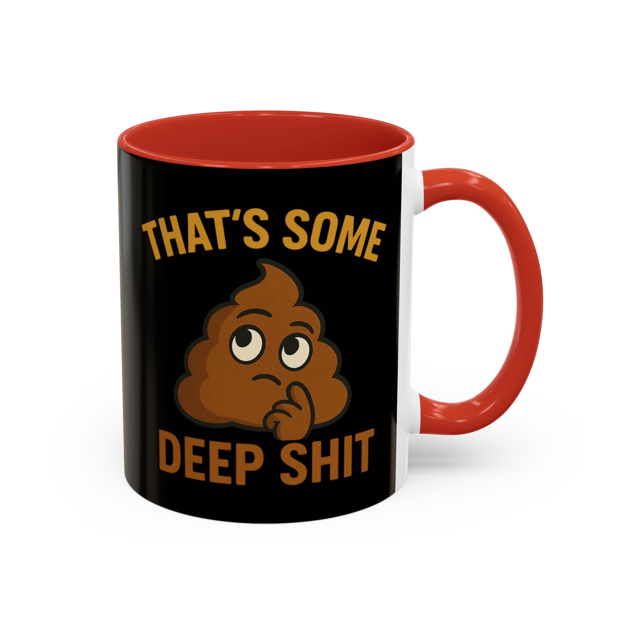 Deep Shit Emoji Mug