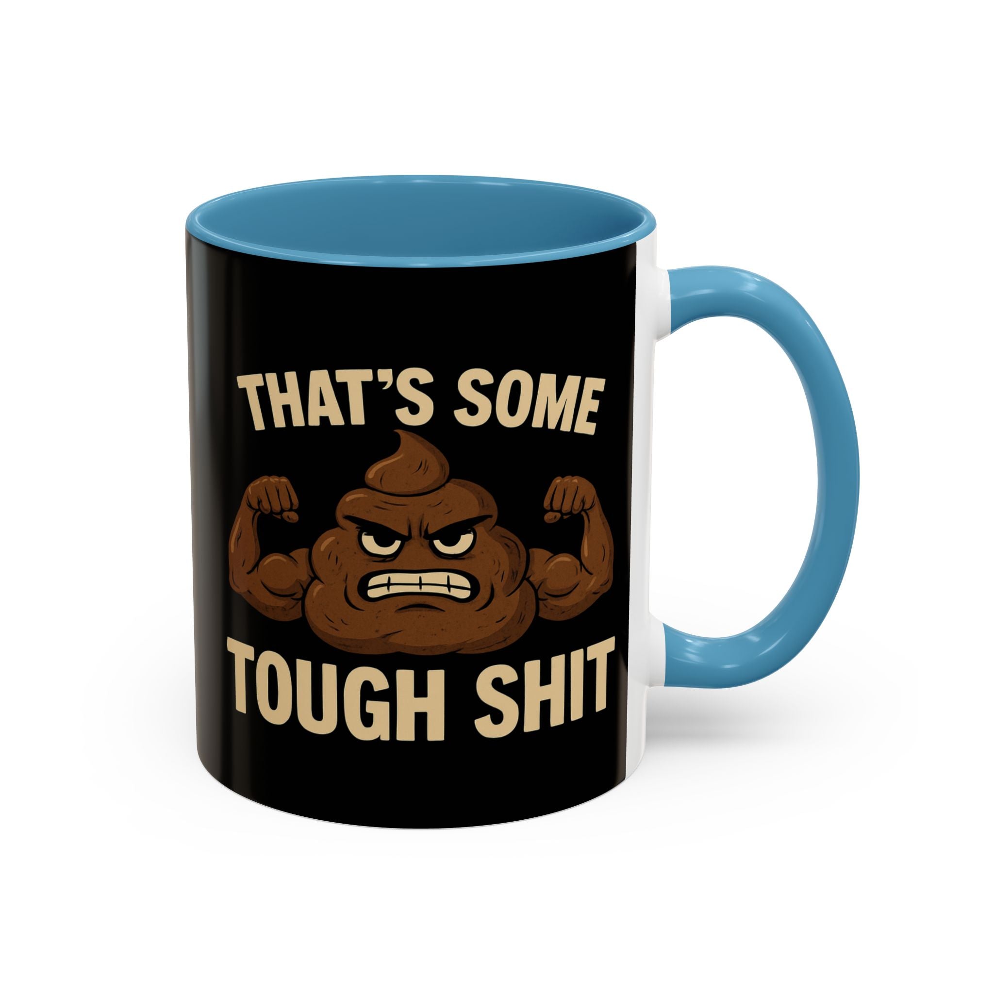Tough Shit Emoji Mug