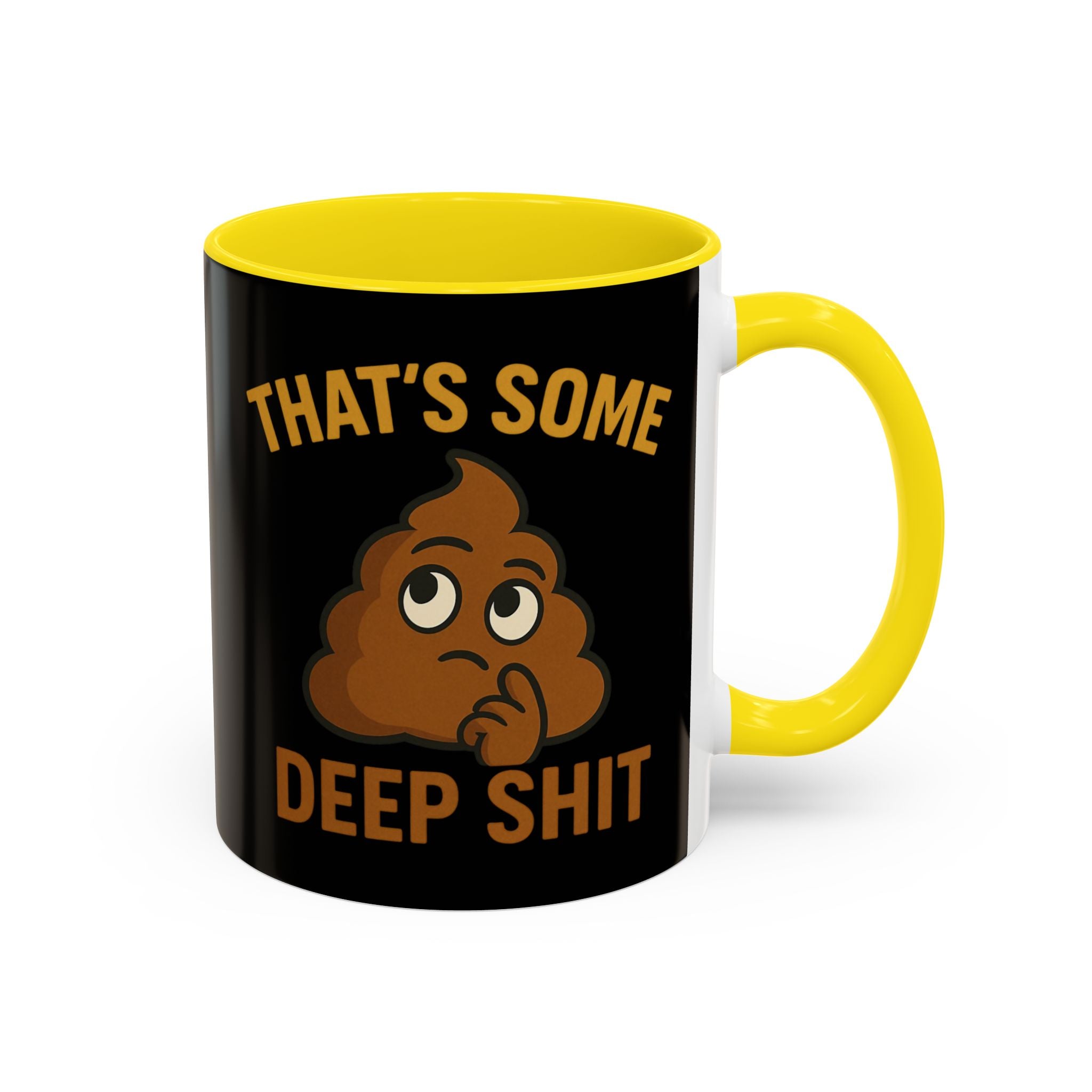Deep Shit Emoji Mug