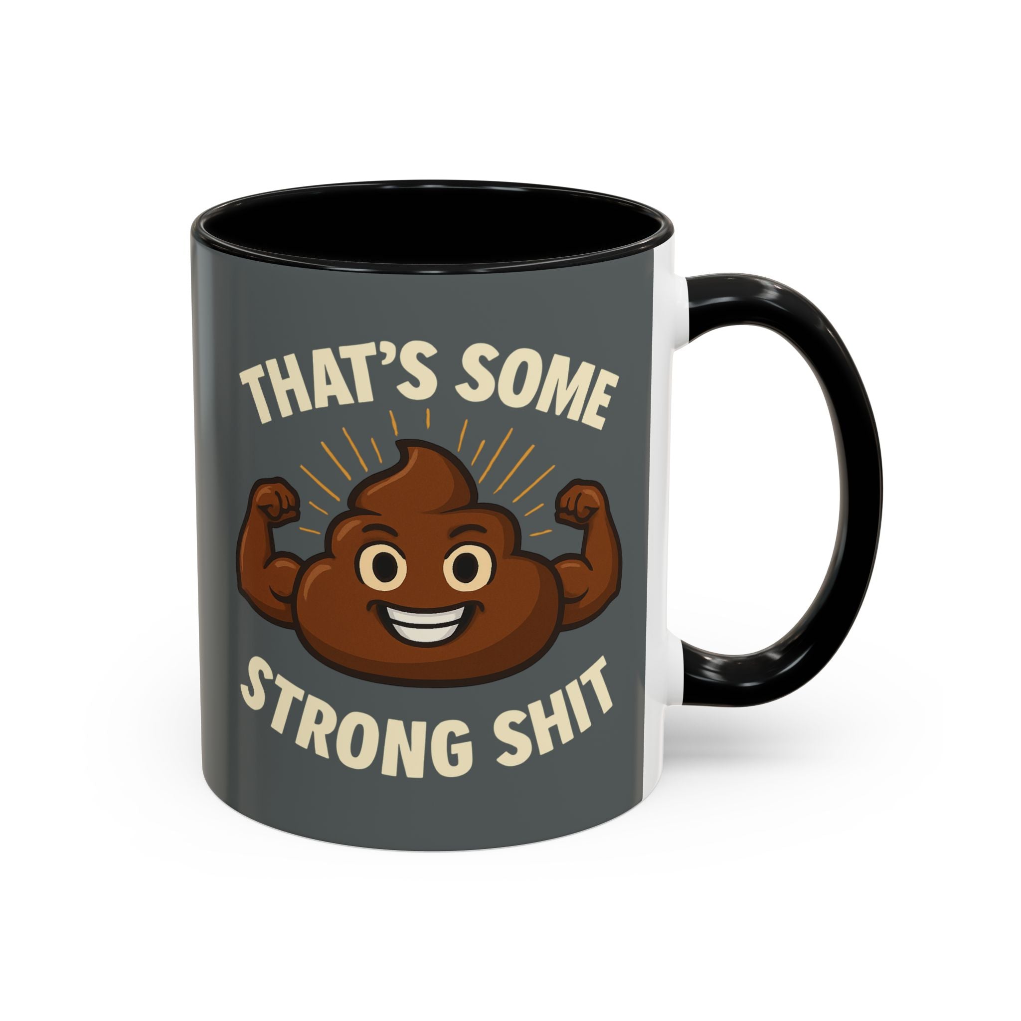 Strong Shit Emoji Mug