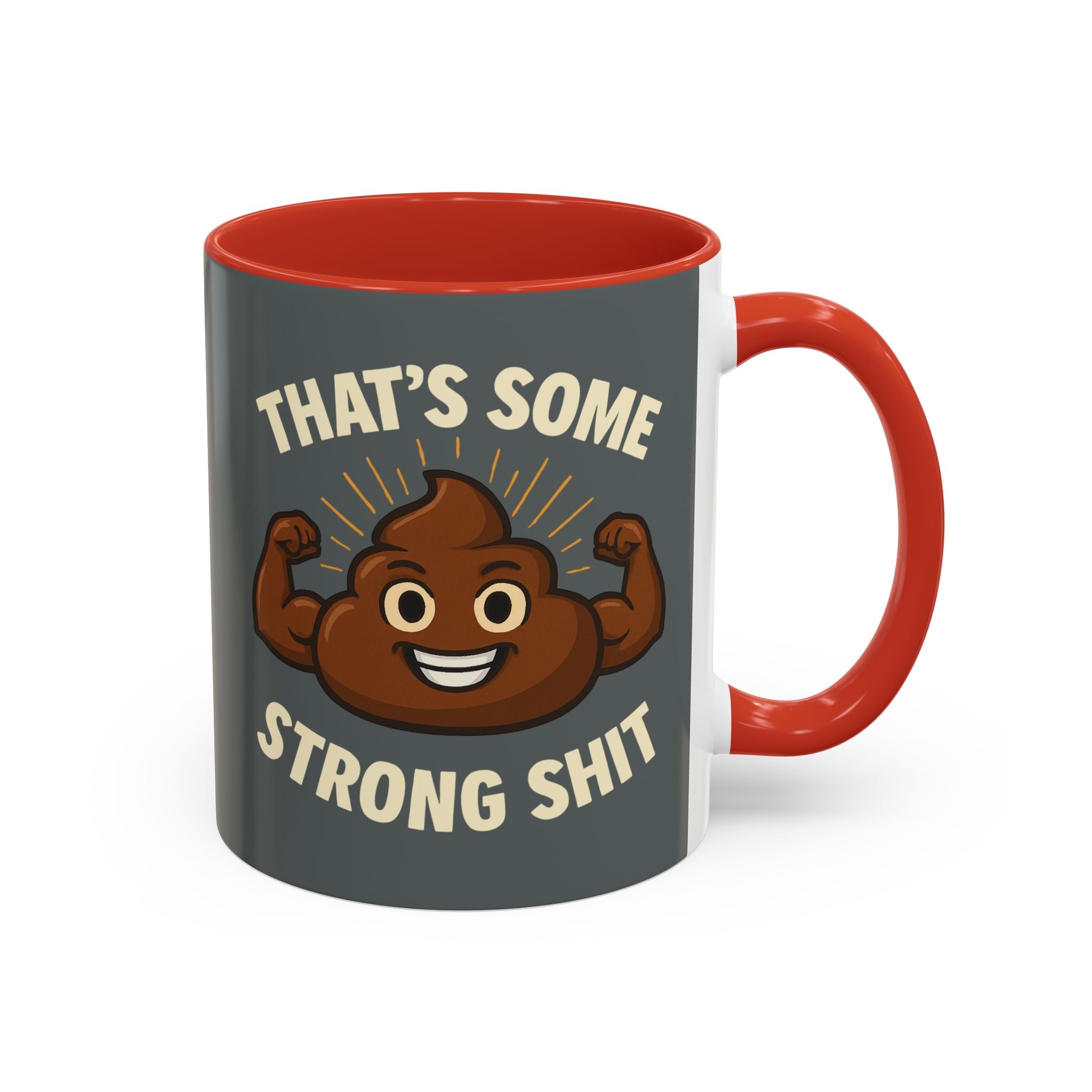 Strong Shit Emoji Mug