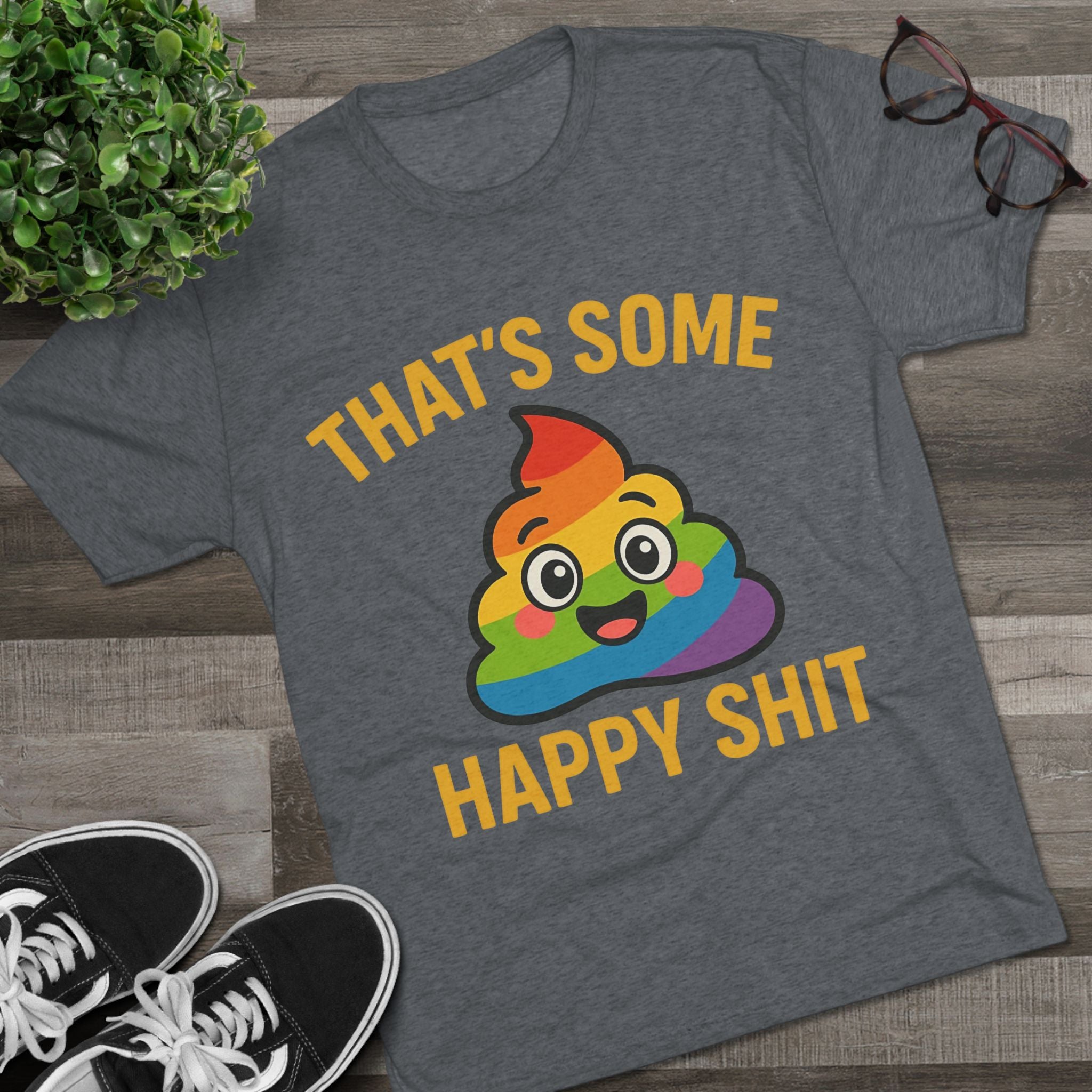 Happy Shit Graphic Tee