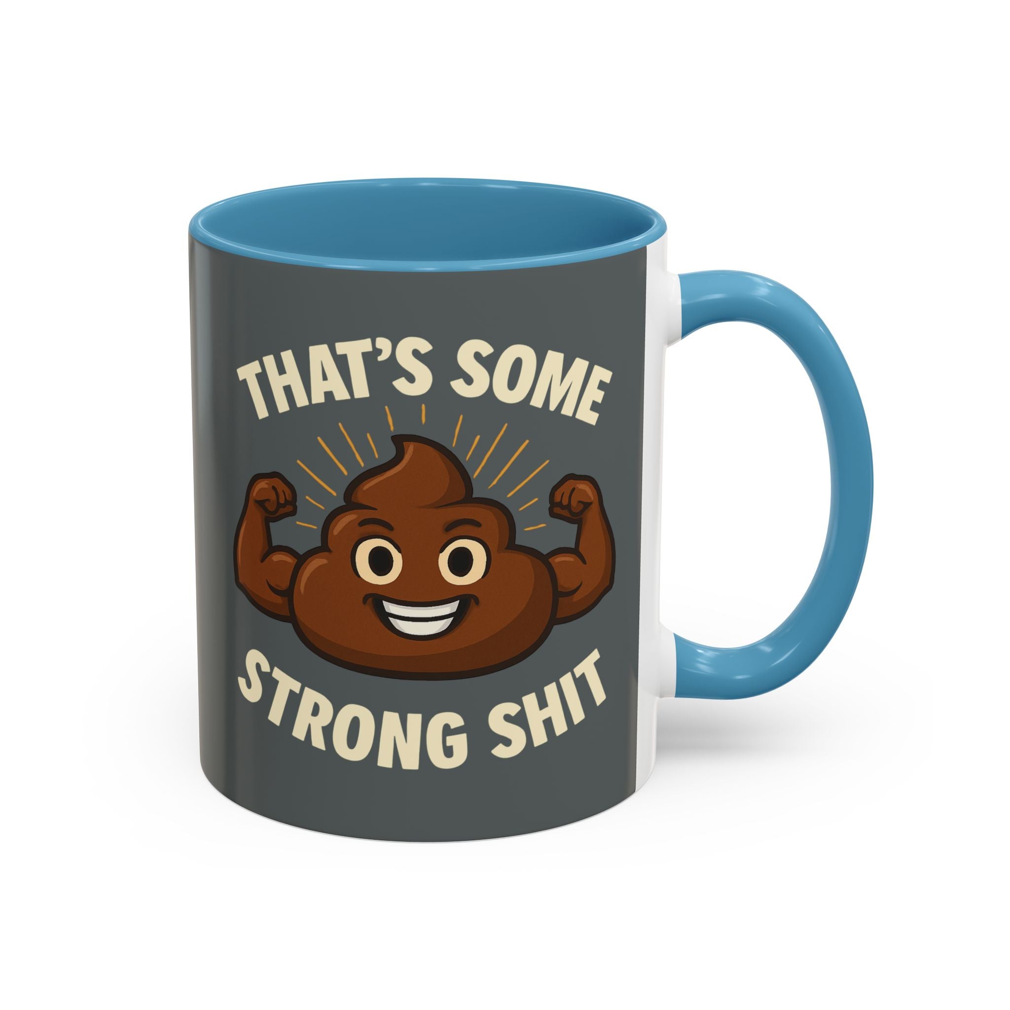 Strong Shit Emoji Mug