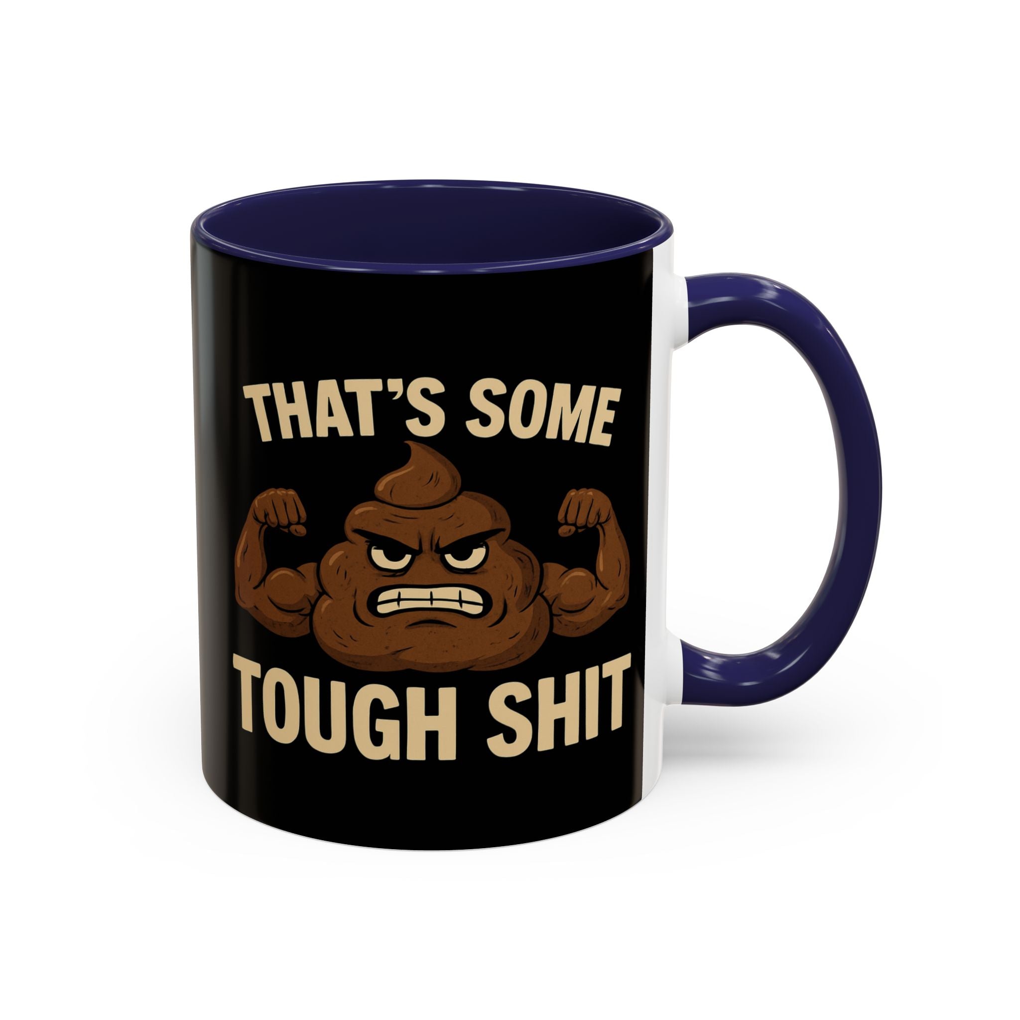 Tough Shit Emoji Mug