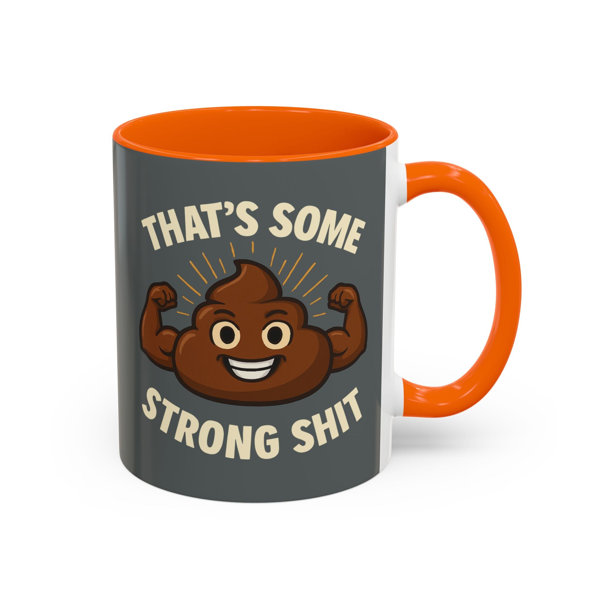 Strong Shit Emoji Mug
