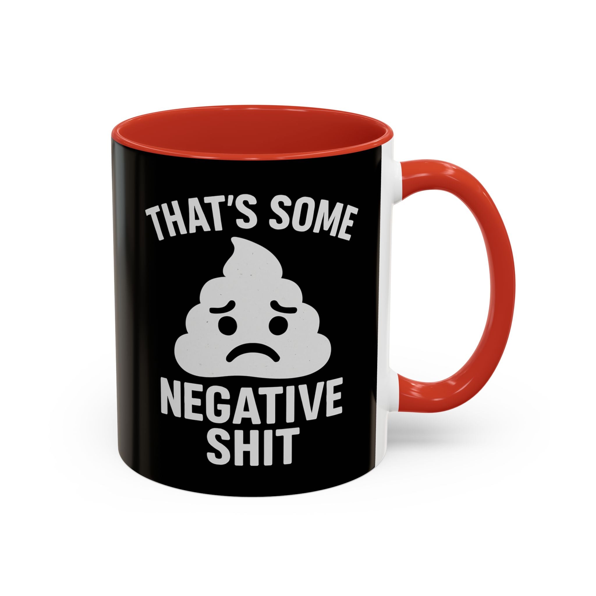 Negtive Shit Emoji Mug